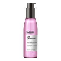 serum liss unlimited - 125 ml - loreal professionnel - aceite de brillo con efecto anti-humedad y anti-encrespamiento