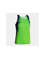 camiseta de running joma tirantes elite xi mujer verde fluor mari