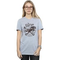 dc comics camiseta manga larga dads garage para mujer