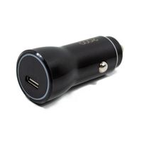 cool cargador de coche universal usb-c 18w negro