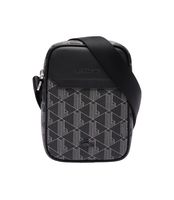 lacoste - bolso negro para hombre - the blend negro u