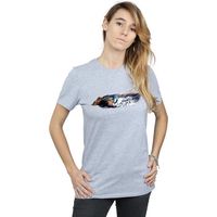 marvel camiseta manga larga bring the thunder para mujer