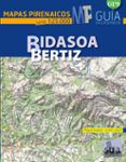 bidasoa-bertiz mapas pirenaicos escala 125000