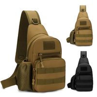 bolso de hombro para hombres mochila de pecho de gran capacidad para deportes al aire libre y senderismo duradera y con multiples bolsillos bolso de hombro