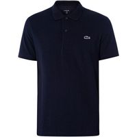 lacoste polo polo regular fit en mezcla de algodon para hombre