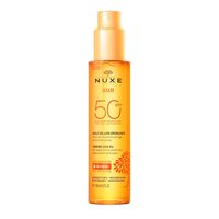 nuxe protector solar cuerpo aceite bronceador spf50