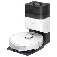 roborock s8 robot aspirador y fregasuelos  base de autovaciado blanco