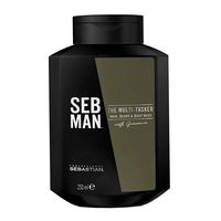 sebastian professional champus the multitasker gel 3 en 1 para el cuerpo el cabello y la barba