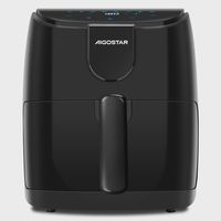 aigostar b30202i30 freidora de aire de 4l 1500w temporizador de 60 minutos temperatura ajustable