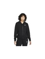 chaqueta nike sportswear club fleece negro mujer