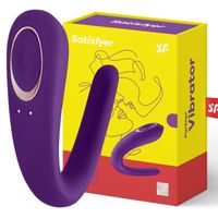 satisfyer double classic vibrador para parejas