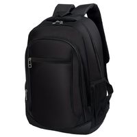 mochila oxford multifuncional de gran capacidad en color negro con compartimento para portatil adecuada para viajes al aire libre escuela negocios y ocio para hombres y mujeres