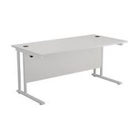 allegro 1800  x 800 rectangular cantilever workstation whitewhite