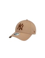 gorra new era metallic 9forty new york yankees mujer