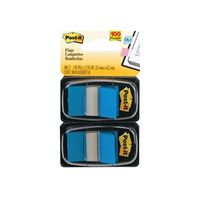 post-it index tabs dispenser with blue tabs 2 pack 680-b2eu