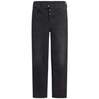 levis jeans 72693 0134 l27 - ribcage straight-denim black para mujer