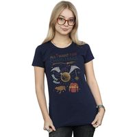 harry potter camiseta manga larga all i want for para mujer