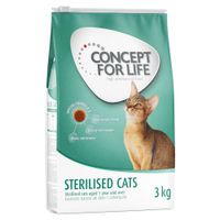 concept for life sterilised cats - anadir 12 x 85 g concept for life sterilised en salsa
