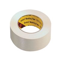 scotch white 48mmx50m masking tape 6 pack