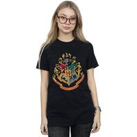 harry potter camiseta manga larga hogwarts para mujer