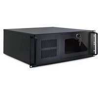 ipc 4u-4088-s estante negro servidor de vivienda