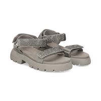 kennel  schmenger sandalias con plataforma mujer - gris talla 39