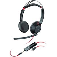 plantronics blackwire auriculares negros