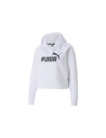 sudadera puma ess cropped logoo mujer