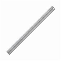 linex 50cm hobby aluminium ruler lxe1950m