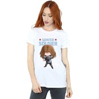 marvel camiseta manga larga bi40750 para mujer