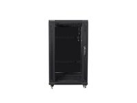 armario rack lanberg 22u 600x600 autoensamblado 19 hasta 60kg negro