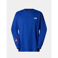 the north face camiseta camiseta axys ls tee peak purple para hombre