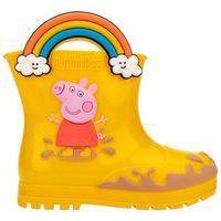 melissa botas mini welly  peppa pig baby boots - yellowbeige para nino