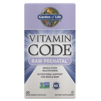 vitamin code raw prenatal - 30 capsulas