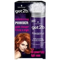 schwarzkopf fijadores got2b powderful volumizing styling powder para mujer