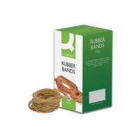 q-connect rubber bands no36 127 x 32mm 500g ref kf10542