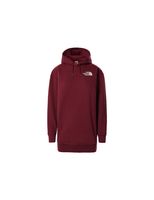 sudadera the north face oversized w red