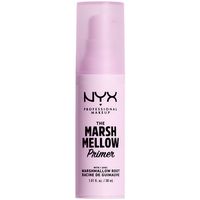 nyx professional make up base de maquillaje marsh mellow primer para mujer