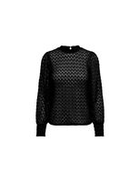 camiseta only jdyavery lace black mujer