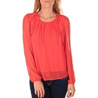 vero moda blusa top cherry ls corail para mujer