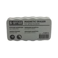 bi-office white lightweight magnetic eraser