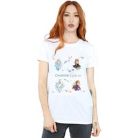 disney camiseta manga larga frozen 2 change is in the air para mujer