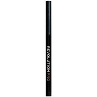 makeup revolution eyeliner ultra fine gel pencil eyeliner - blackest black para mujer