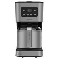 cecotec coffee 66 drop  thermo time cafetera de goteo 950w 10 tazas acero inoxidable