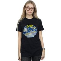 marvel camiseta manga larga x-men x-jet breakdown para mujer