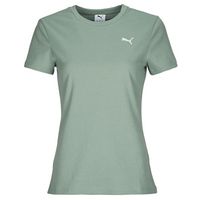 puma camiseta ess elevated rib tee para mujer