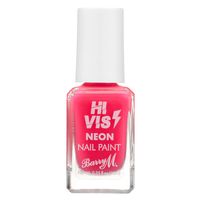 barry m cosmetics hi vis nail paint various shades - pink venom