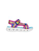 sandalias skechers heart lights - miss v nina rosa