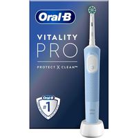 oral-b vitality pro cepillo de dientes electrico recargable azul