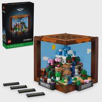 lego minecraft 21265 mesa de trabajo